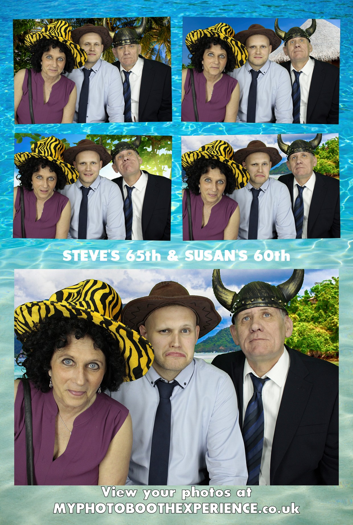 Steve's 65th & Susan 60th Birthday | View more photos from the event at gallery.myphotoboothexperience.co.uk/u/MyPhotoBoothExperienceLtd/Steves-65th-Susan-60th-Birthday